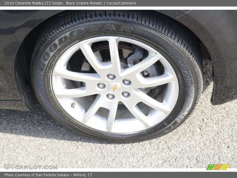 Black Granite Metallic / Cocoa/Cashmere 2010 Chevrolet Malibu LTZ Sedan