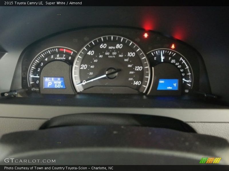 Super White / Almond 2015 Toyota Camry LE