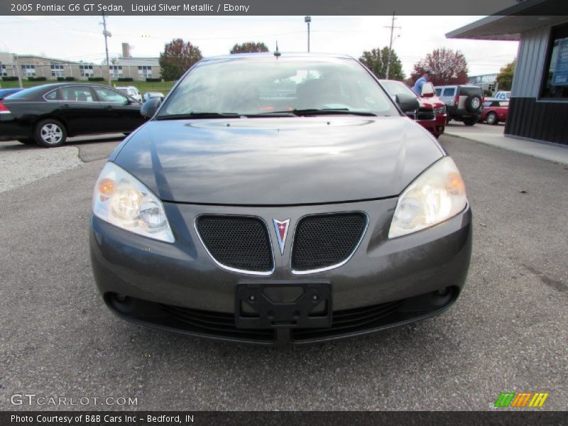 Liquid Silver Metallic / Ebony 2005 Pontiac G6 GT Sedan