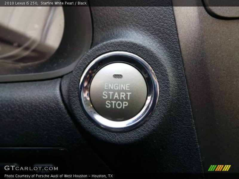 Starfire White Pearl / Black 2010 Lexus IS 250