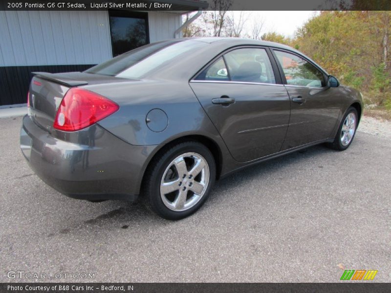 Liquid Silver Metallic / Ebony 2005 Pontiac G6 GT Sedan