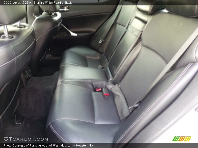 Starfire White Pearl / Black 2010 Lexus IS 250