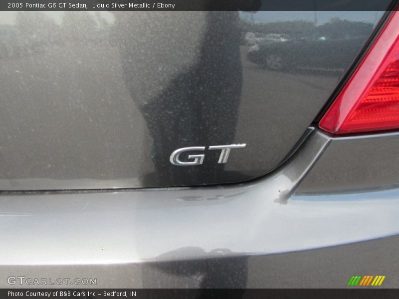 Liquid Silver Metallic / Ebony 2005 Pontiac G6 GT Sedan