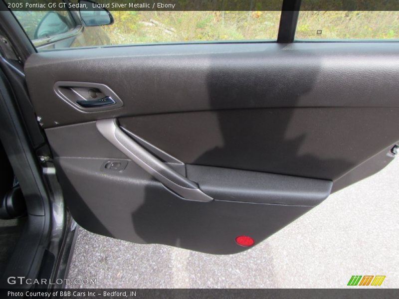 Liquid Silver Metallic / Ebony 2005 Pontiac G6 GT Sedan
