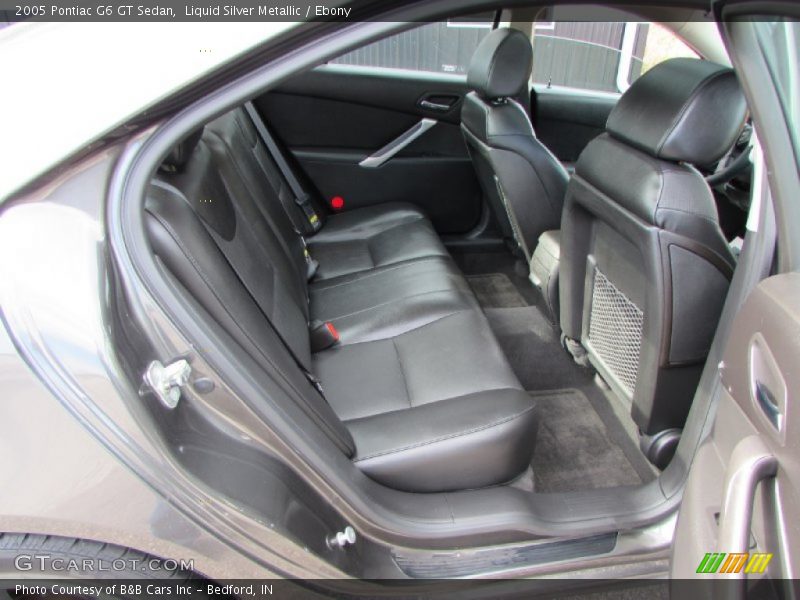 Liquid Silver Metallic / Ebony 2005 Pontiac G6 GT Sedan