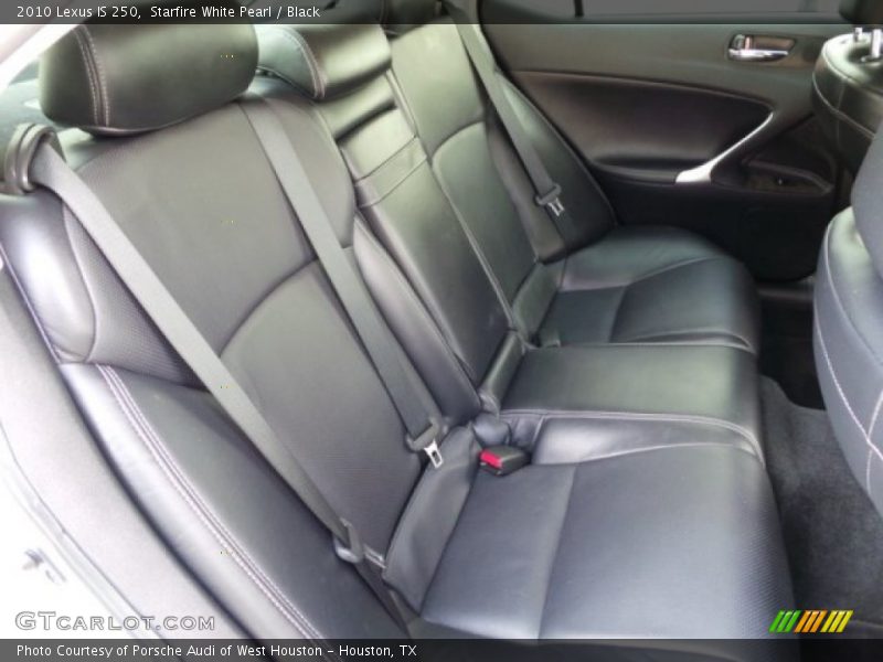 Starfire White Pearl / Black 2010 Lexus IS 250