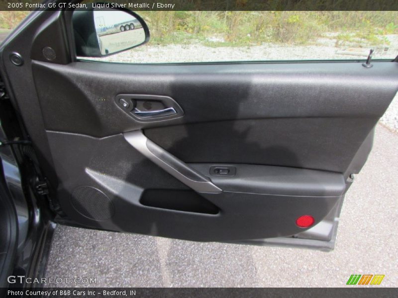 Liquid Silver Metallic / Ebony 2005 Pontiac G6 GT Sedan