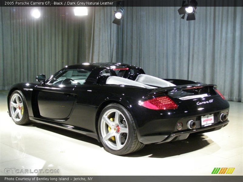 Black / Dark Grey Natural Leather 2005 Porsche Carrera GT