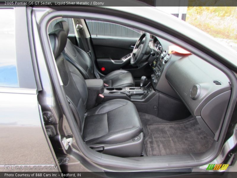 Liquid Silver Metallic / Ebony 2005 Pontiac G6 GT Sedan
