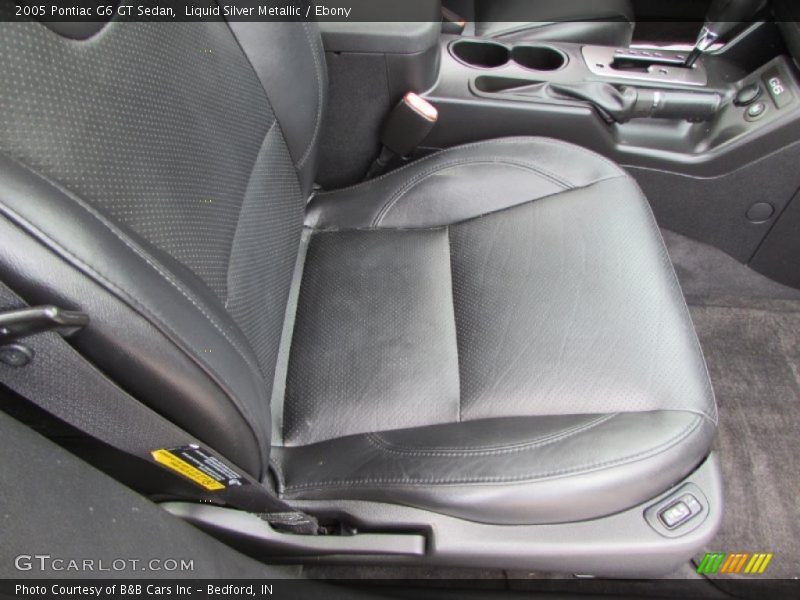 Liquid Silver Metallic / Ebony 2005 Pontiac G6 GT Sedan