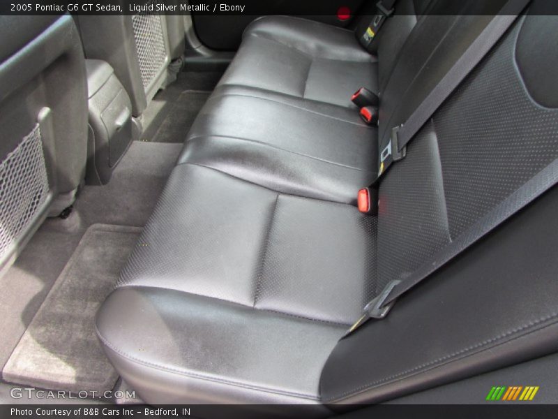 Liquid Silver Metallic / Ebony 2005 Pontiac G6 GT Sedan