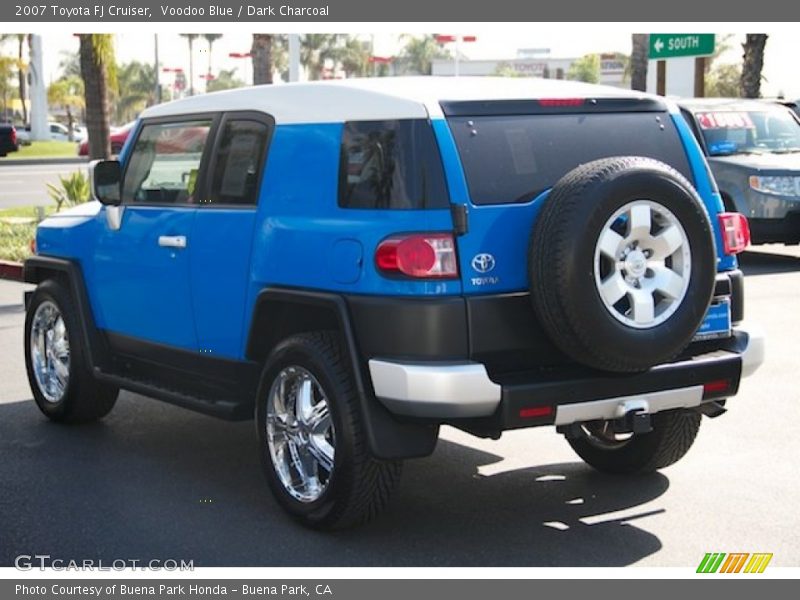 Voodoo Blue / Dark Charcoal 2007 Toyota FJ Cruiser