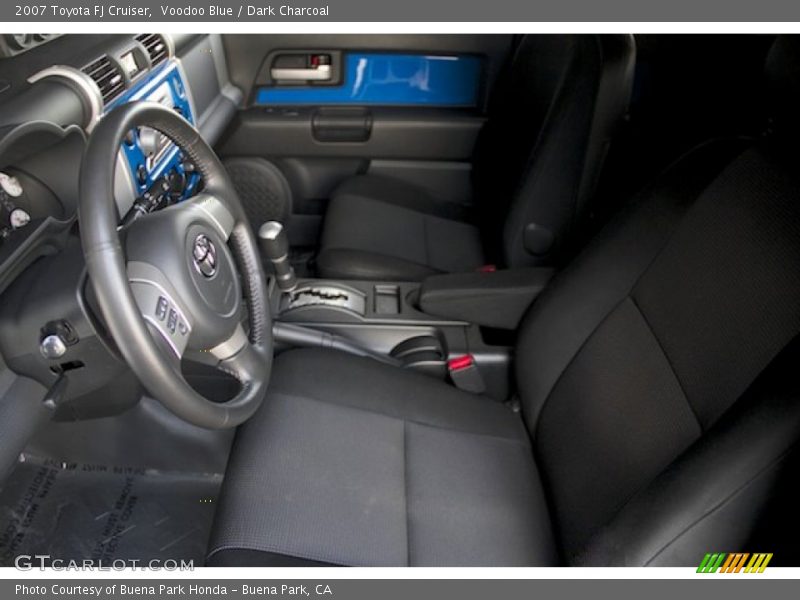 Voodoo Blue / Dark Charcoal 2007 Toyota FJ Cruiser
