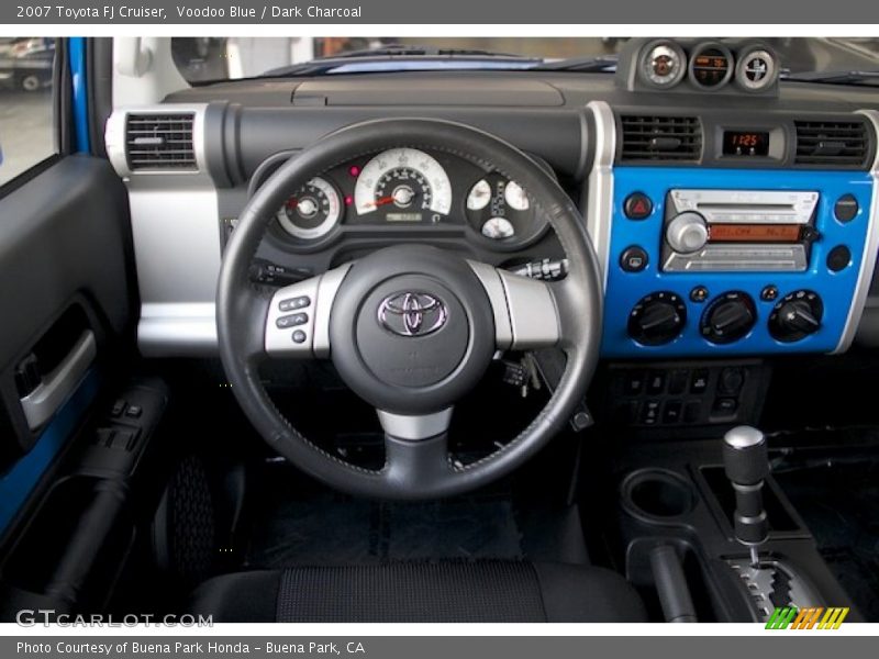 Voodoo Blue / Dark Charcoal 2007 Toyota FJ Cruiser