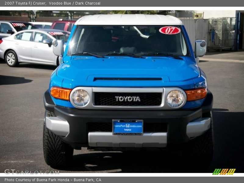 Voodoo Blue / Dark Charcoal 2007 Toyota FJ Cruiser