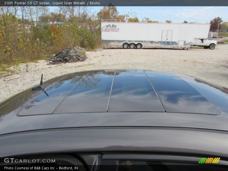Liquid Silver Metallic / Ebony 2005 Pontiac G6 GT Sedan