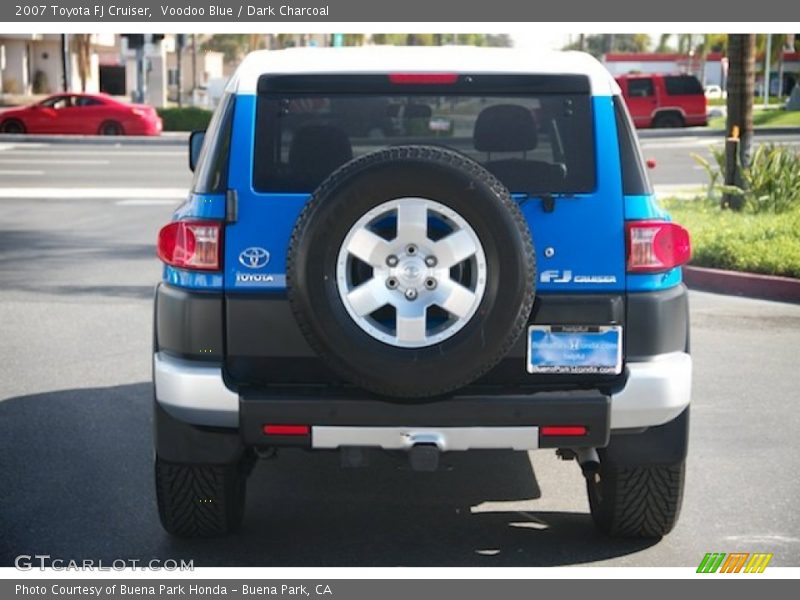 Voodoo Blue / Dark Charcoal 2007 Toyota FJ Cruiser