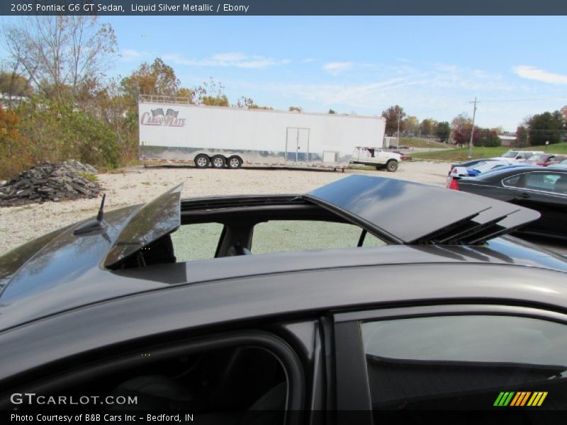 Liquid Silver Metallic / Ebony 2005 Pontiac G6 GT Sedan
