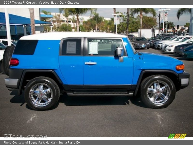 Voodoo Blue / Dark Charcoal 2007 Toyota FJ Cruiser