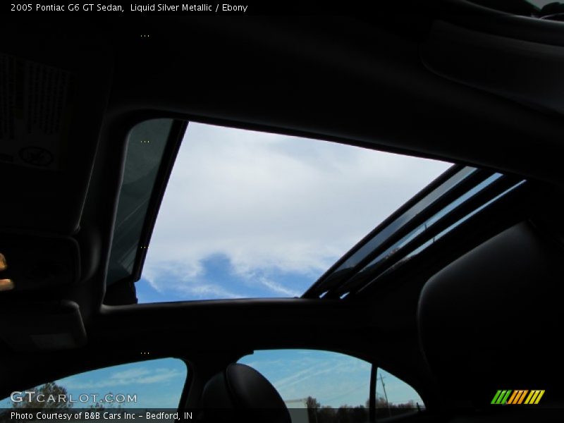 Liquid Silver Metallic / Ebony 2005 Pontiac G6 GT Sedan