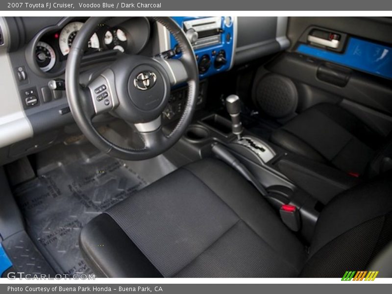 Voodoo Blue / Dark Charcoal 2007 Toyota FJ Cruiser