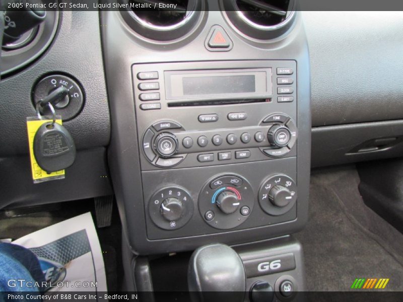 Liquid Silver Metallic / Ebony 2005 Pontiac G6 GT Sedan