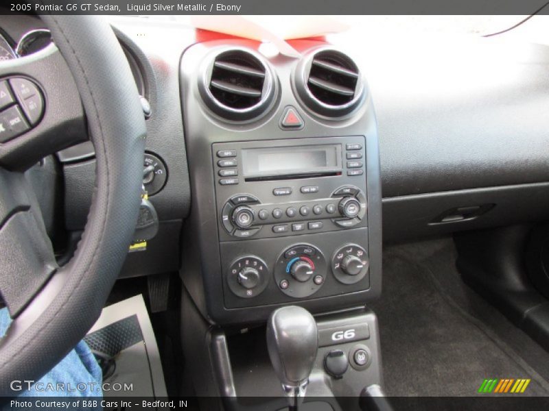 Liquid Silver Metallic / Ebony 2005 Pontiac G6 GT Sedan