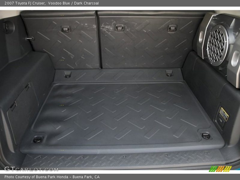 Voodoo Blue / Dark Charcoal 2007 Toyota FJ Cruiser