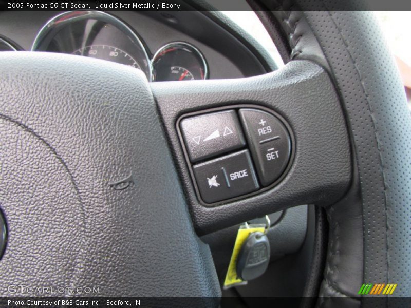 Liquid Silver Metallic / Ebony 2005 Pontiac G6 GT Sedan