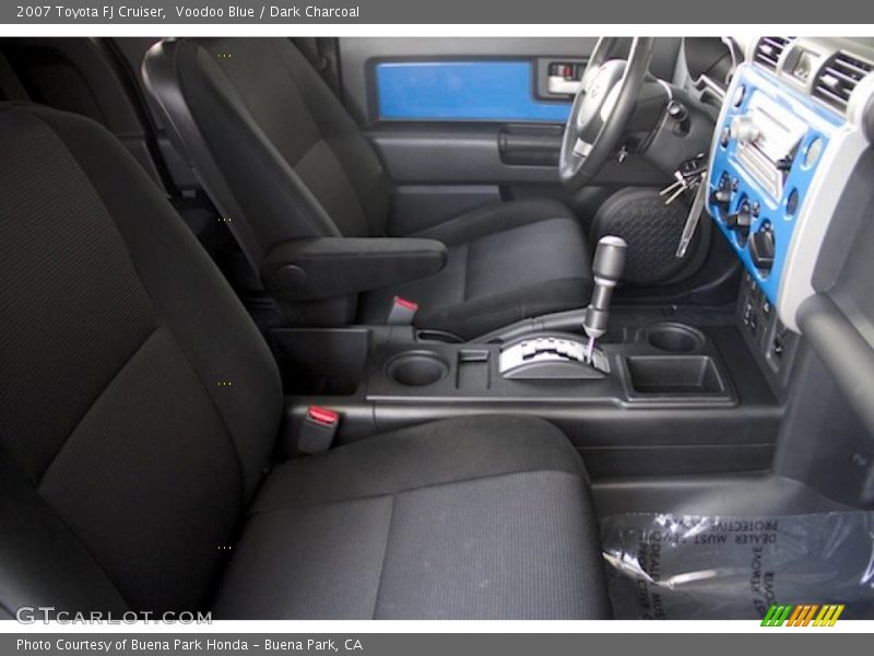 Voodoo Blue / Dark Charcoal 2007 Toyota FJ Cruiser