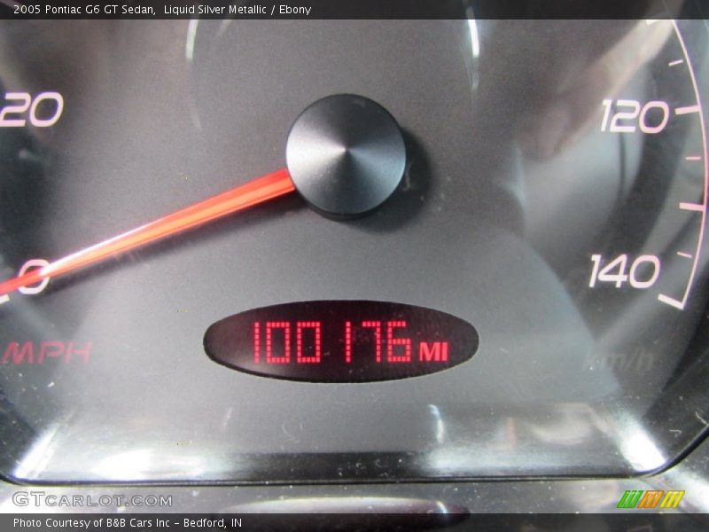 Liquid Silver Metallic / Ebony 2005 Pontiac G6 GT Sedan