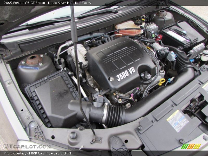 Liquid Silver Metallic / Ebony 2005 Pontiac G6 GT Sedan