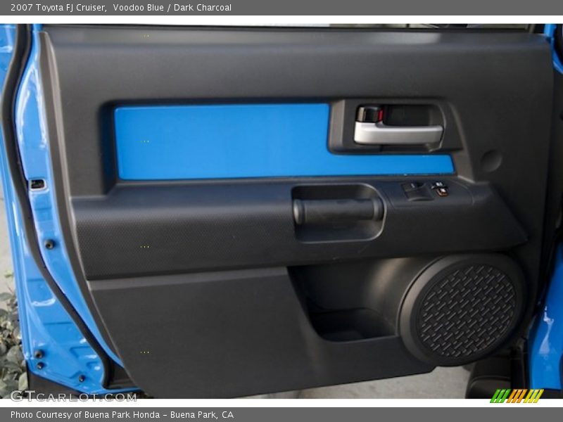 Voodoo Blue / Dark Charcoal 2007 Toyota FJ Cruiser