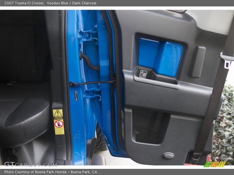 Voodoo Blue / Dark Charcoal 2007 Toyota FJ Cruiser