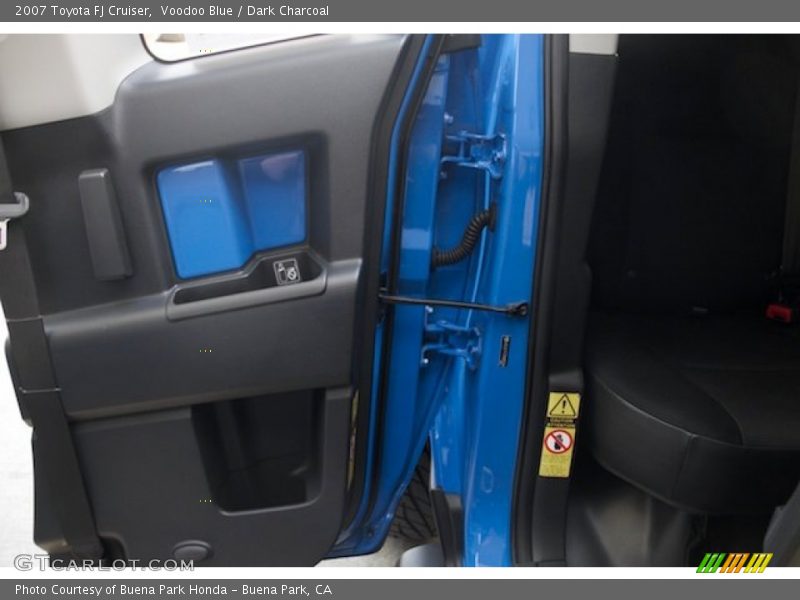Voodoo Blue / Dark Charcoal 2007 Toyota FJ Cruiser