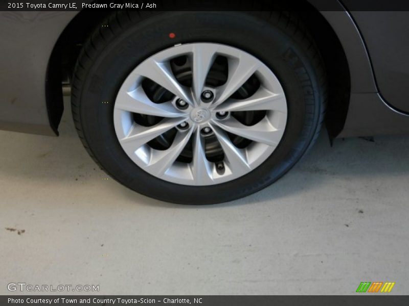 Predawn Gray Mica / Ash 2015 Toyota Camry LE