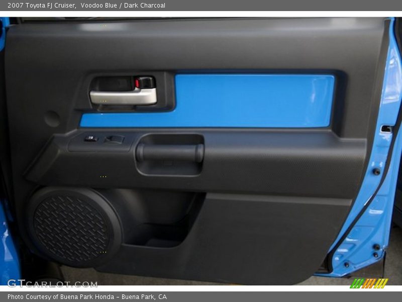 Voodoo Blue / Dark Charcoal 2007 Toyota FJ Cruiser