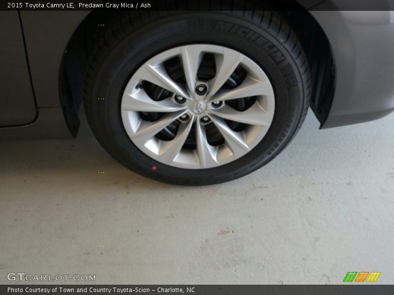 Predawn Gray Mica / Ash 2015 Toyota Camry LE
