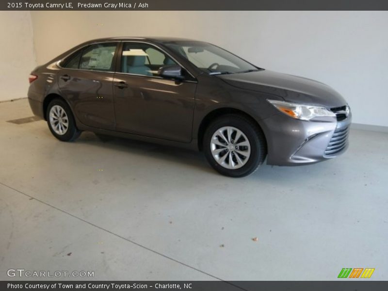 Predawn Gray Mica / Ash 2015 Toyota Camry LE