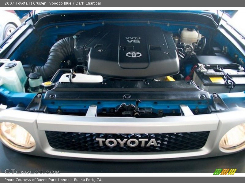 Voodoo Blue / Dark Charcoal 2007 Toyota FJ Cruiser