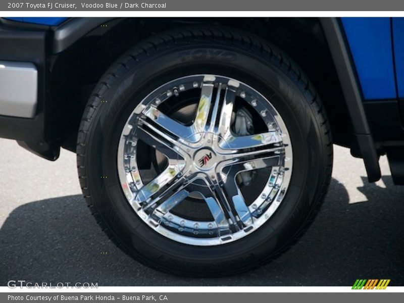 Voodoo Blue / Dark Charcoal 2007 Toyota FJ Cruiser