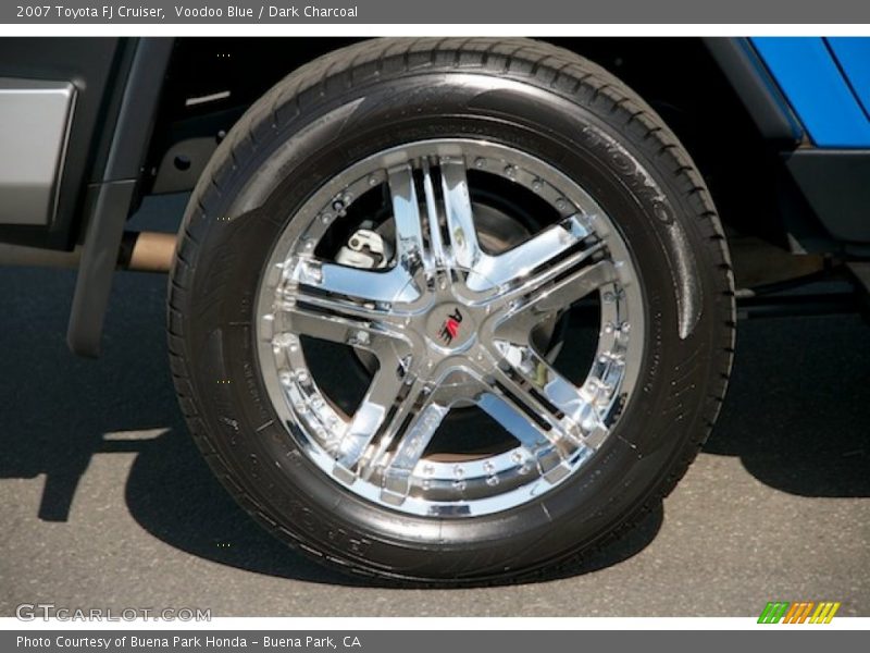 Voodoo Blue / Dark Charcoal 2007 Toyota FJ Cruiser