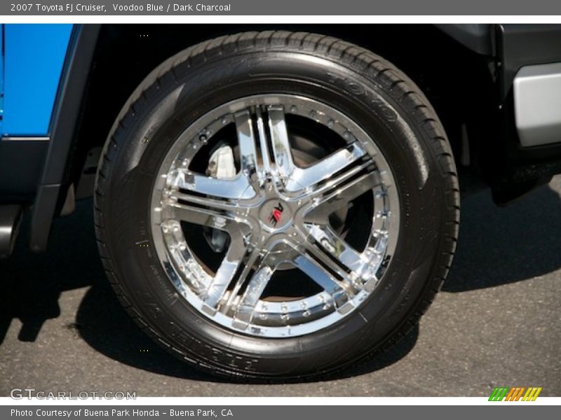 Voodoo Blue / Dark Charcoal 2007 Toyota FJ Cruiser
