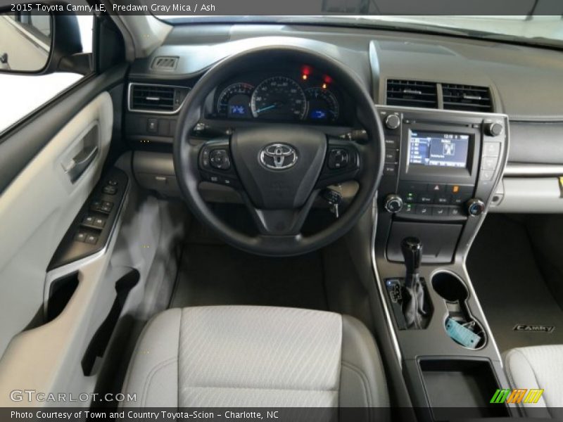 Predawn Gray Mica / Ash 2015 Toyota Camry LE