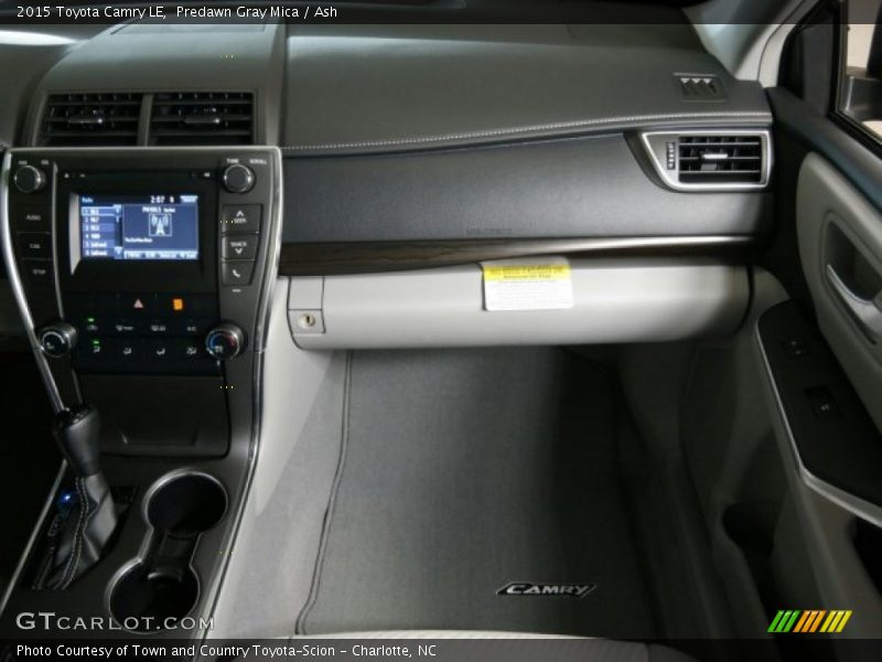 Predawn Gray Mica / Ash 2015 Toyota Camry LE