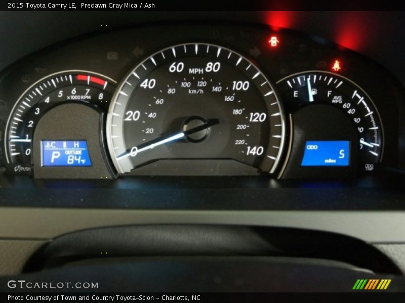 Predawn Gray Mica / Ash 2015 Toyota Camry LE
