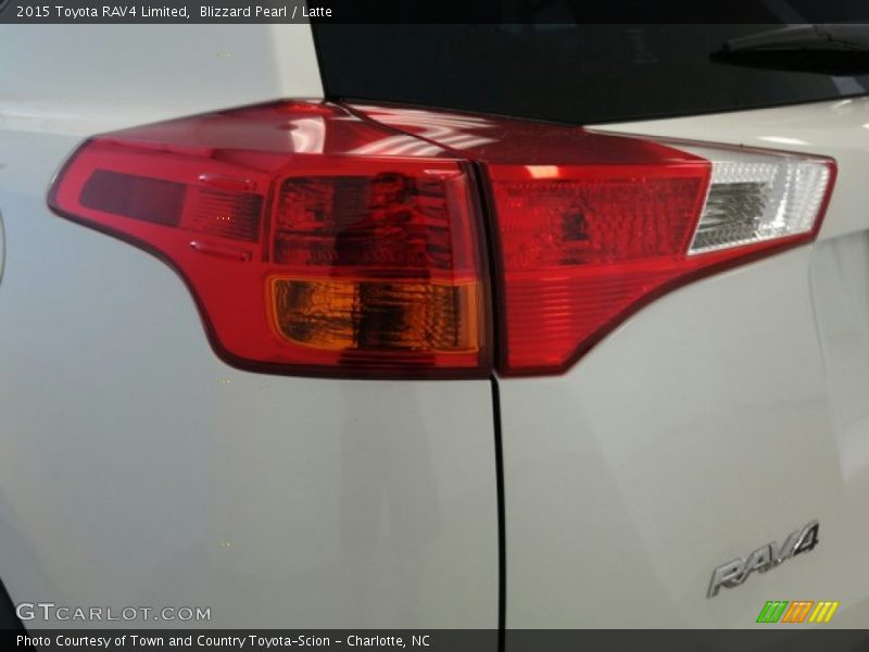 Blizzard Pearl / Latte 2015 Toyota RAV4 Limited
