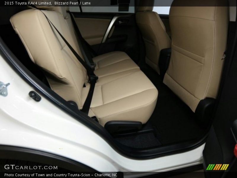 Blizzard Pearl / Latte 2015 Toyota RAV4 Limited