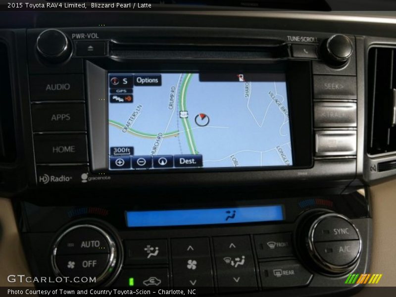 Blizzard Pearl / Latte 2015 Toyota RAV4 Limited
