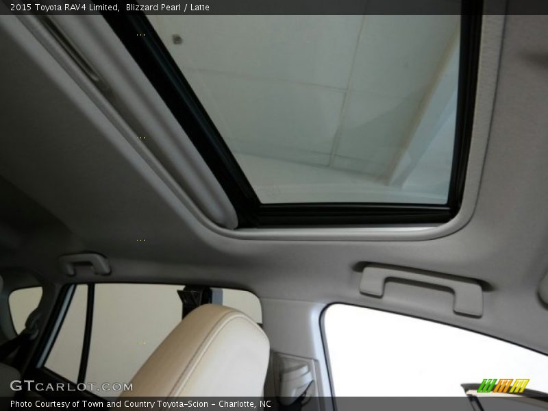 Blizzard Pearl / Latte 2015 Toyota RAV4 Limited